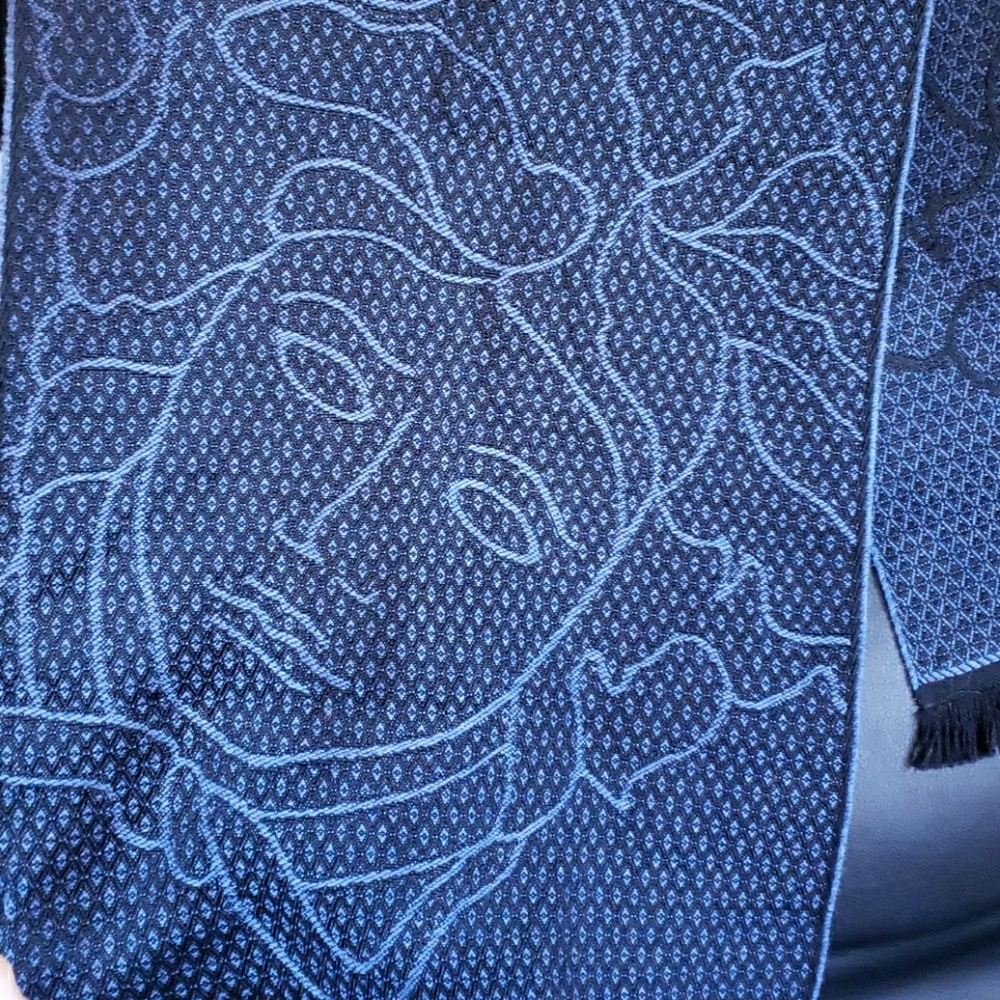SOLD Versace scarf . Worn twice. Looks brand new